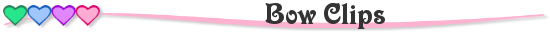 Bow Clips