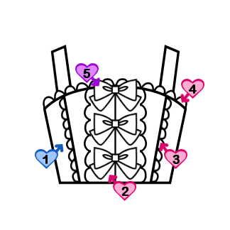 Bridged Bodice (BJ01-TR02)