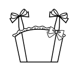 Bridged Bodice with Bowtie Straps (BJ02-TR05)