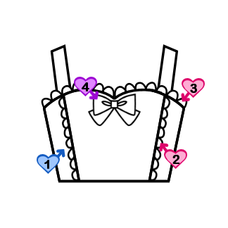 Sweetheart Bodice (BJ04-TR01)