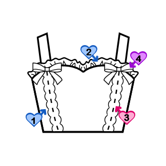 Sweetheart Bodice (BJ04-TR03)