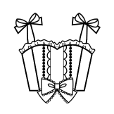 Sweetheart Bodice with Bowtie Straps (BJ05-TR05)