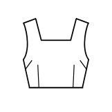 Square Neck Bodice (BJ07-TR00)