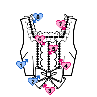 Square Neck Bodice (BJ07-TR08)