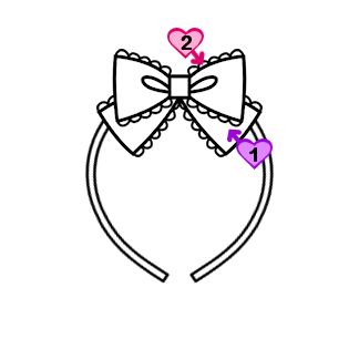 Bow Headband (HB03-TR01)