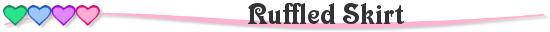 Ruffled Skirt