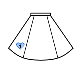 Flared Skirt (SK01-TR00)