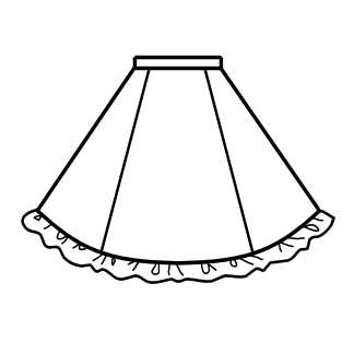 Flared Skirt (SK01-TR02)