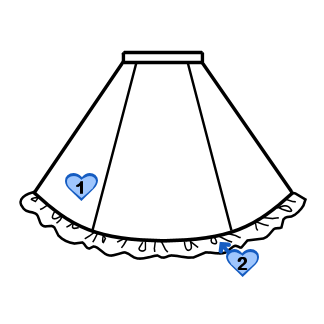 Flared Skirt (SK01-TR02)
