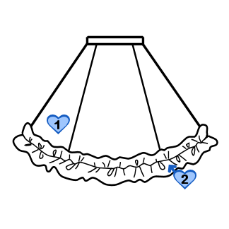 Flared Skirt (SK01-TR03)