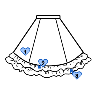 Flared Skirt (SK01-TR04)