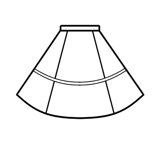 Flared Skirt (SK01-TR06)