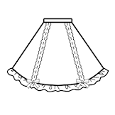 Flared Skirt (SK01-TR08)