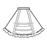Flared Skirt (SK01-TR09)