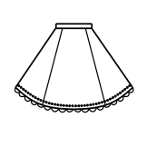 Flared Skirt (SK01-TR11)