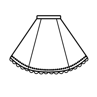 Flared Skirt (SK01-TR11)