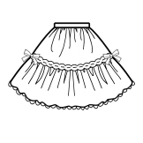 Two-Tier Skirt (SK03-TR02)