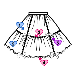 Two-Tier Skirt (SK03-TR05)