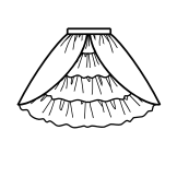Princess Skirt (SK04-TR00)