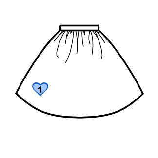 Princess Skirt (SK04-TR00)