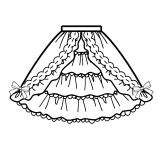 Princess Skirt (SK04-TR04)