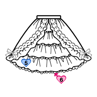 Princess Skirt (SK04-TR04)