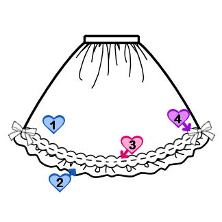 Princess Skirt (SK04-TR04)