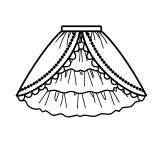 Princess Skirt (SK04-TR05)