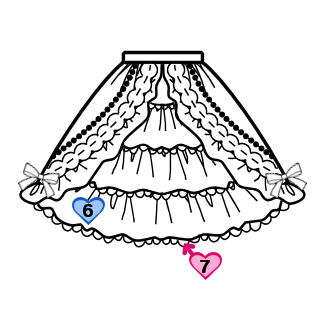 Princess Skirt (SK04-TR07)
