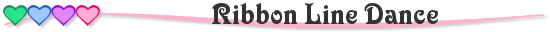 Ribbon Line Dance