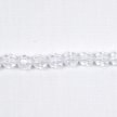 White Clear Acrylic Beads