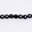 Black Opaque Acrylic Beads