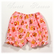 Undergarment #1641 - Drawers (DR01-TR00) w/ Pink Sweets and Lace