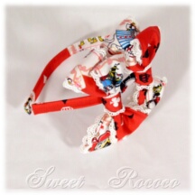 Accessory #21023 - Bow Headband (HB02-TR01) w/ Red Alice Cards
