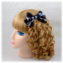 Accessory #40767 - Bow Hair Clips (HC01-TR01) w/ Black Merry-Go-Round