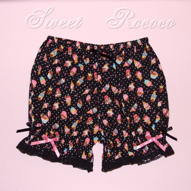 Black Ice Cream Bloomers