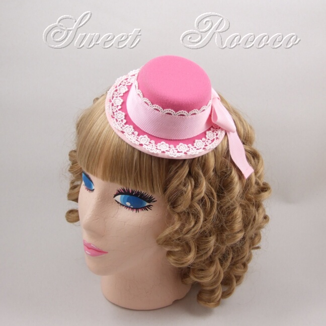Pink Garden Party Hat